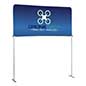 6' trade show table header with 2 way graphics