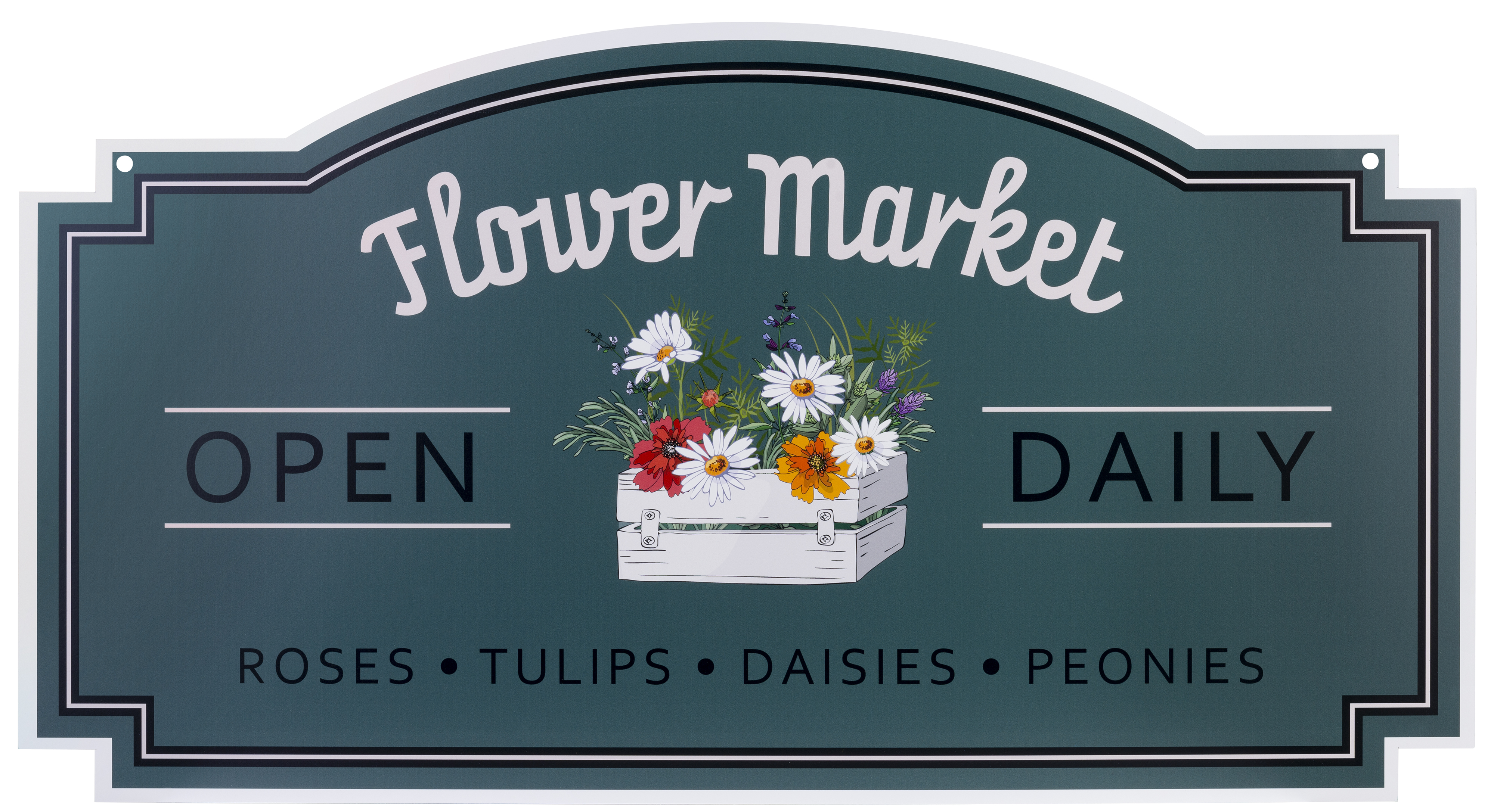 Signage Shape Box Custom Hanging Outdoor Shaped Signs | Displays2Go