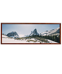 Panoramic poster frames