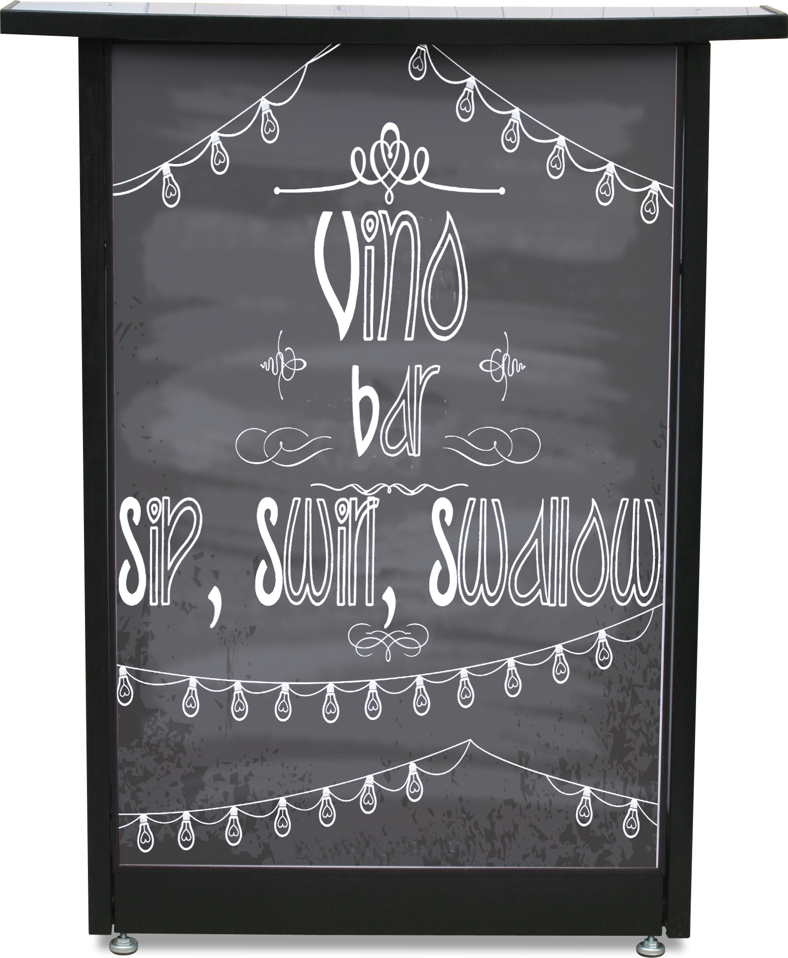 Custom Fillable Bar Custom Compact Portable Bar | Portable with Graphics | Displays2Go
