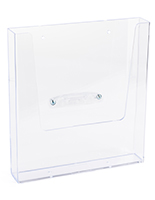 Acrylic social distancing brochure holder for PCSG series