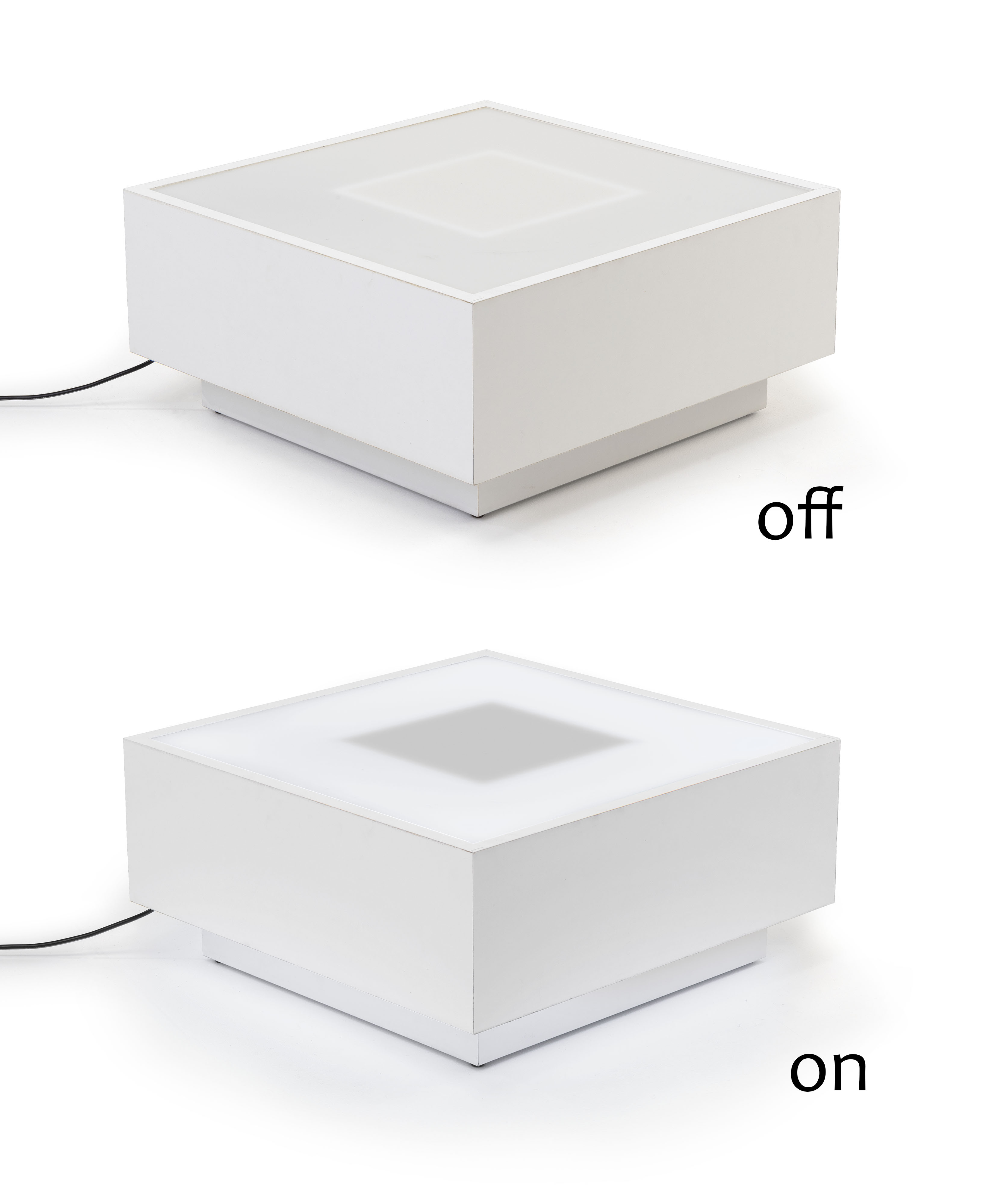 Retail Mannequin Lighted Riser Platform | Multicolor LED Base | Displays2Go