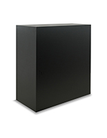 Retail display pedestal with a weight of 60 pounds