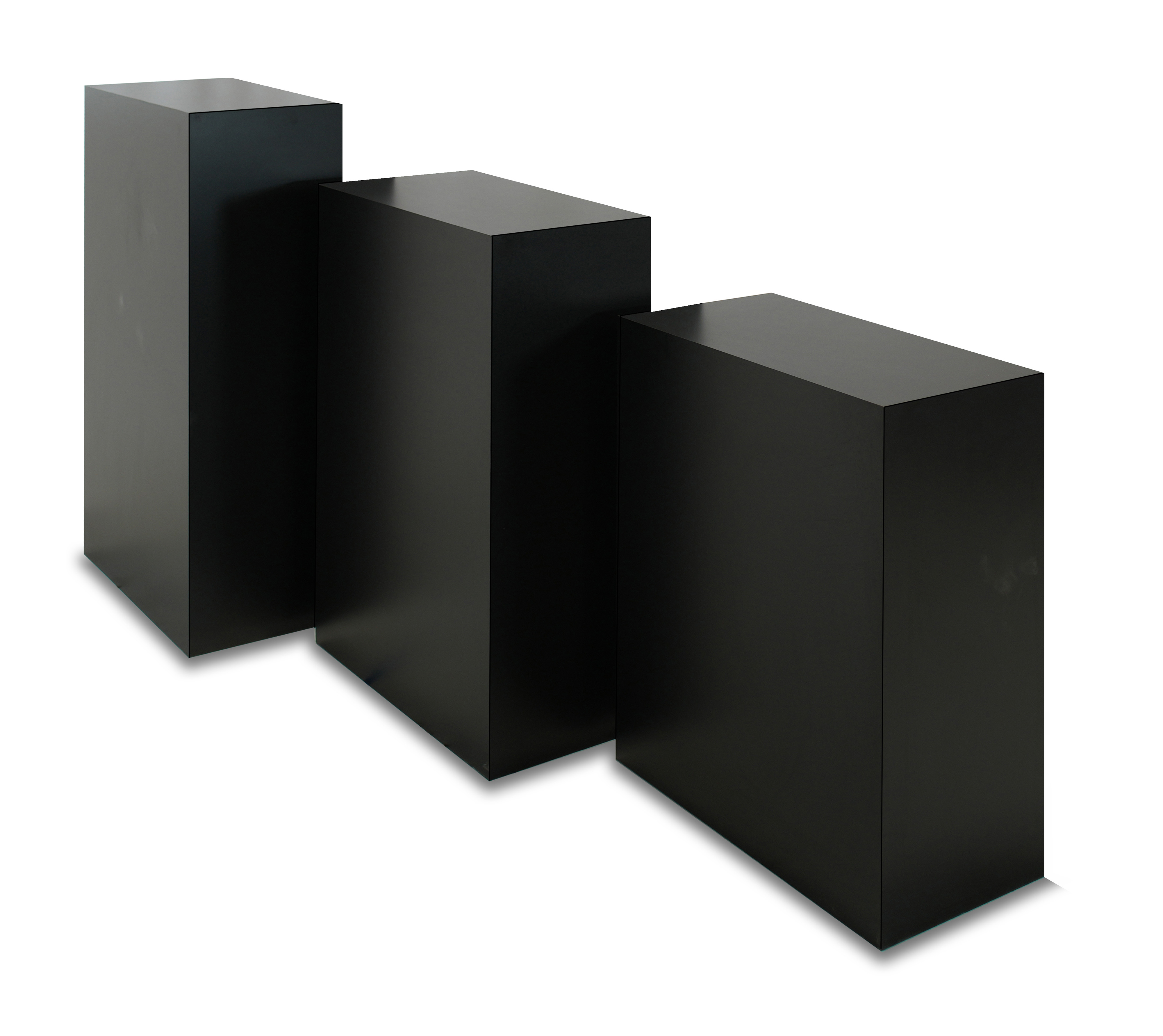 Floor Standing Pedestal Sets, 24"w x 16"d Rectangular Top - Set of 3 - Image 6
