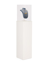 White display pedestal with eco-friendly build