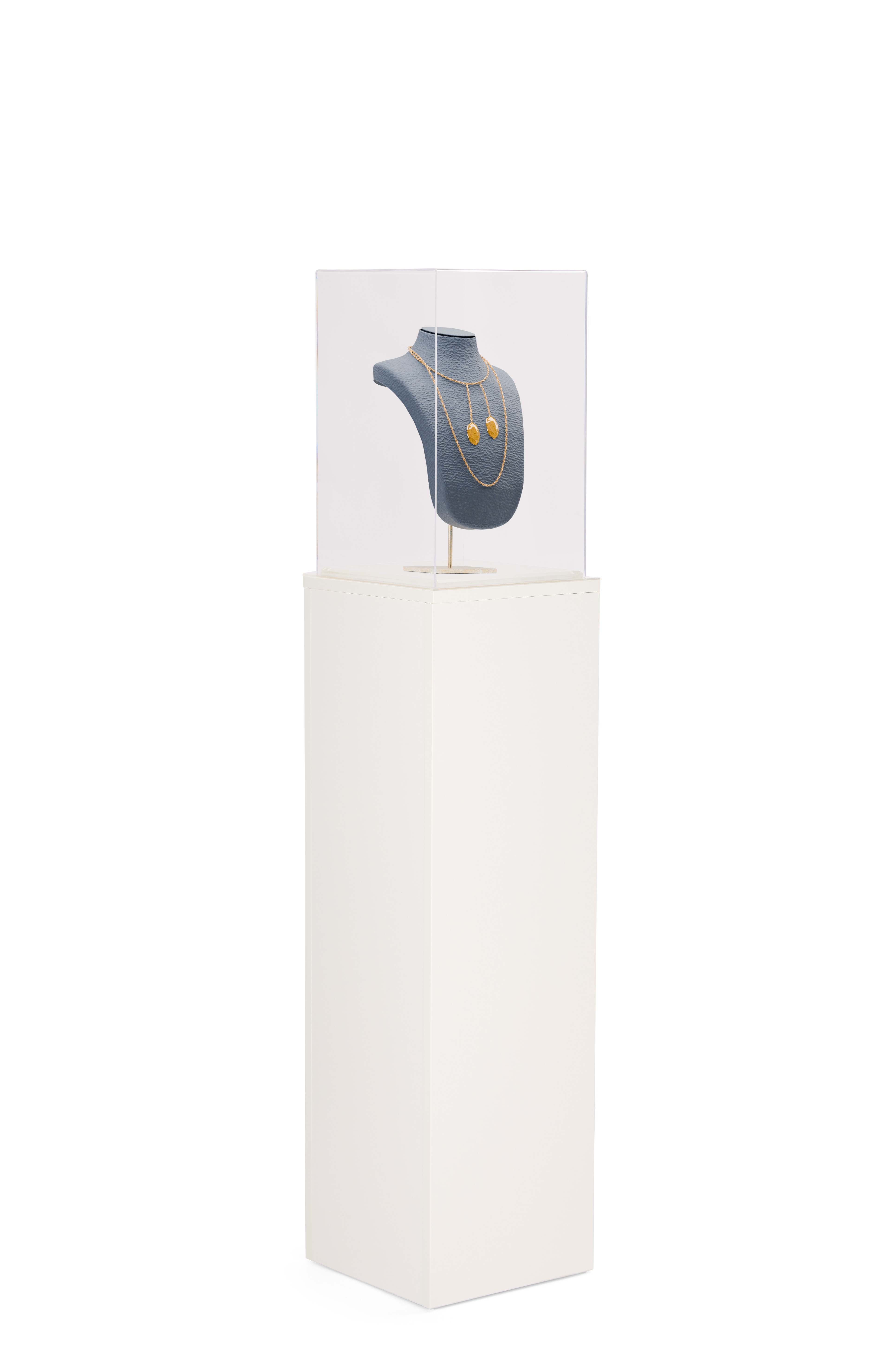 White Display Pedestal | 47