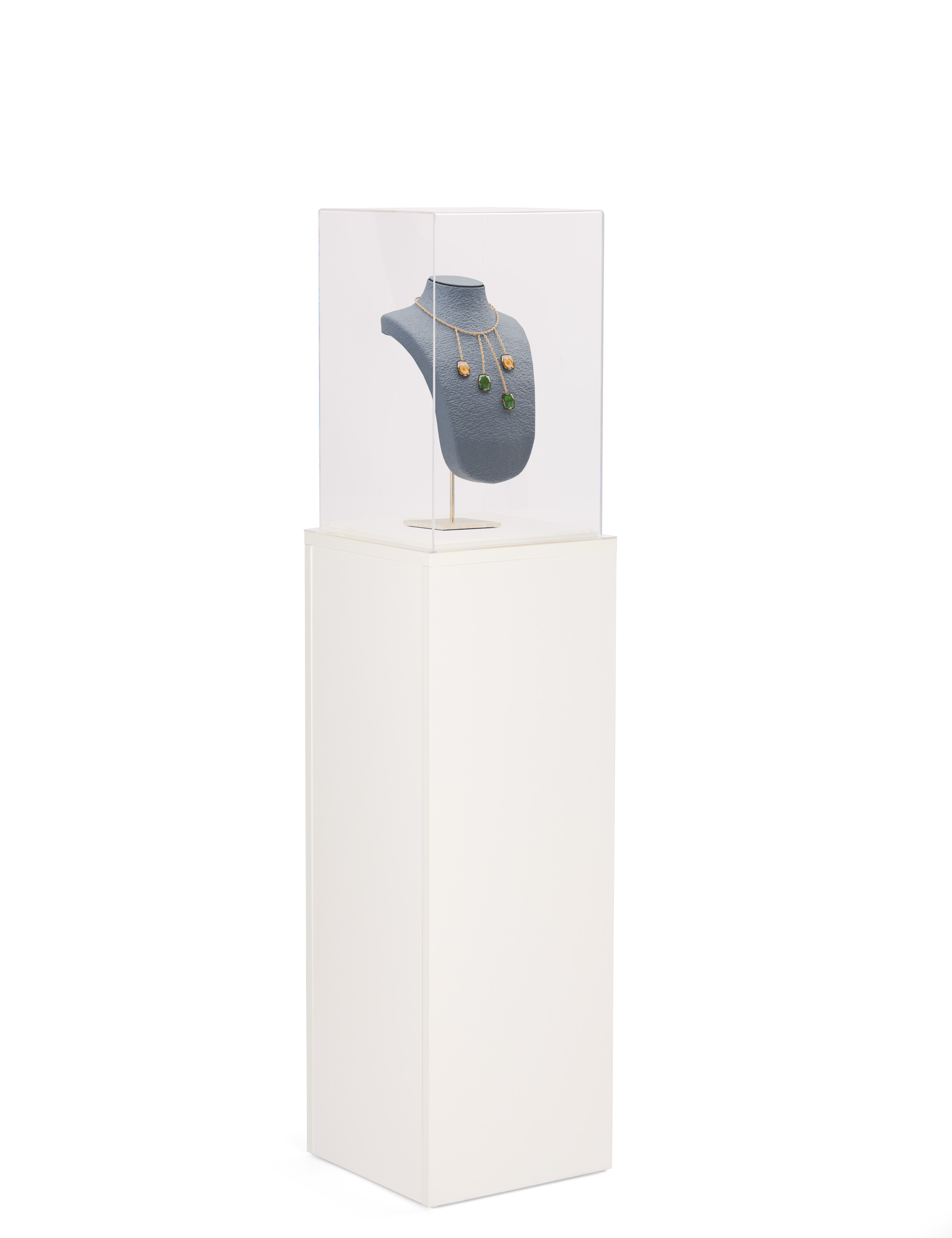 White Display Pedestal | 47