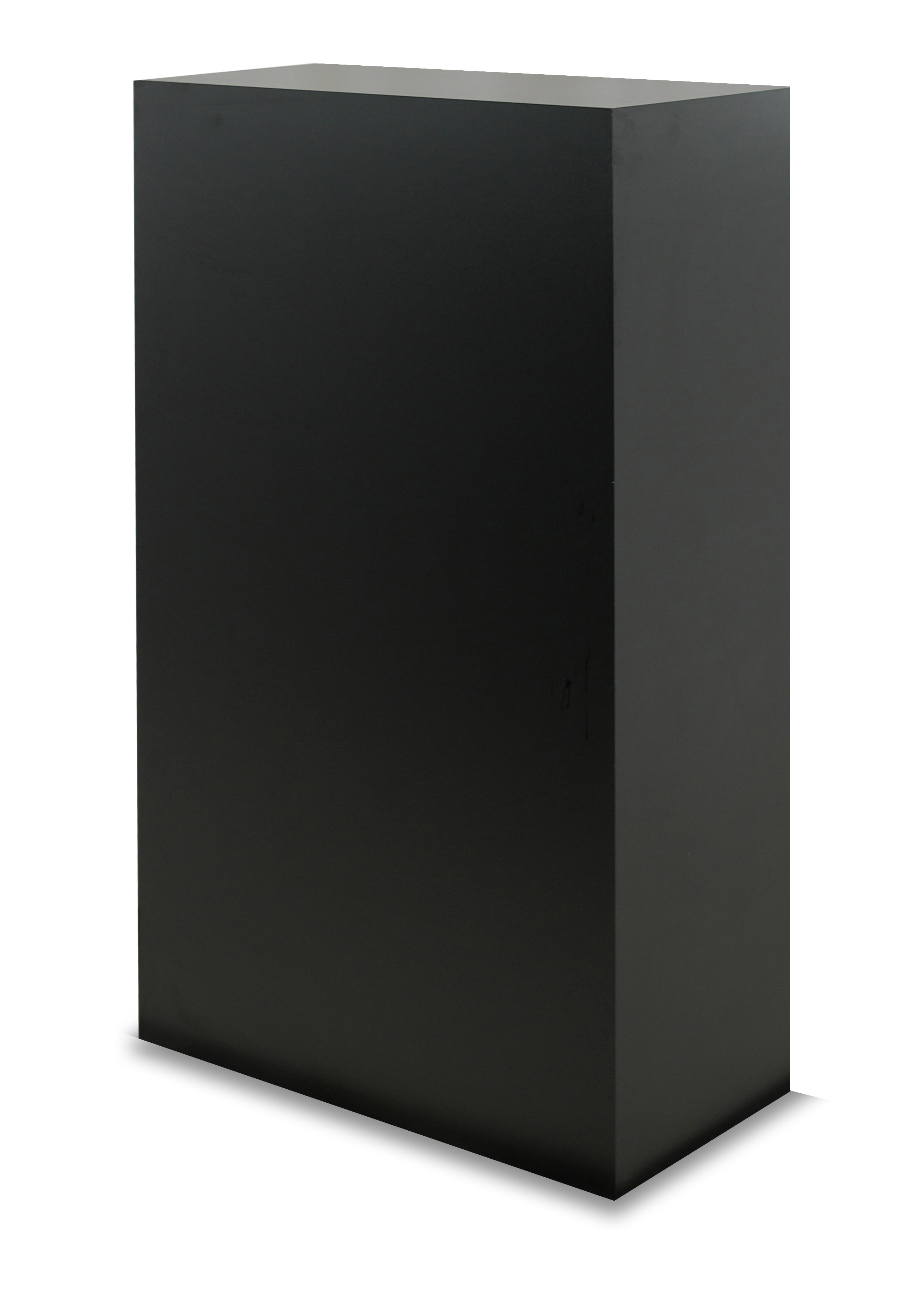 Floor Standing Pedestal, 24"w x 16"d Rectangular Top - Black - Image 5