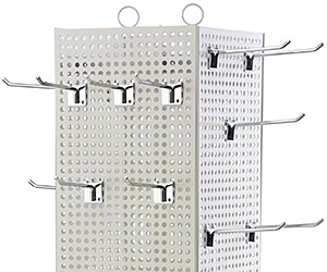 Hot Sale OEM Pegboard Shoes Display Racks for Retail Store, Floor