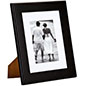 Black Picture Frame with Mat for 8" x 10" Prints