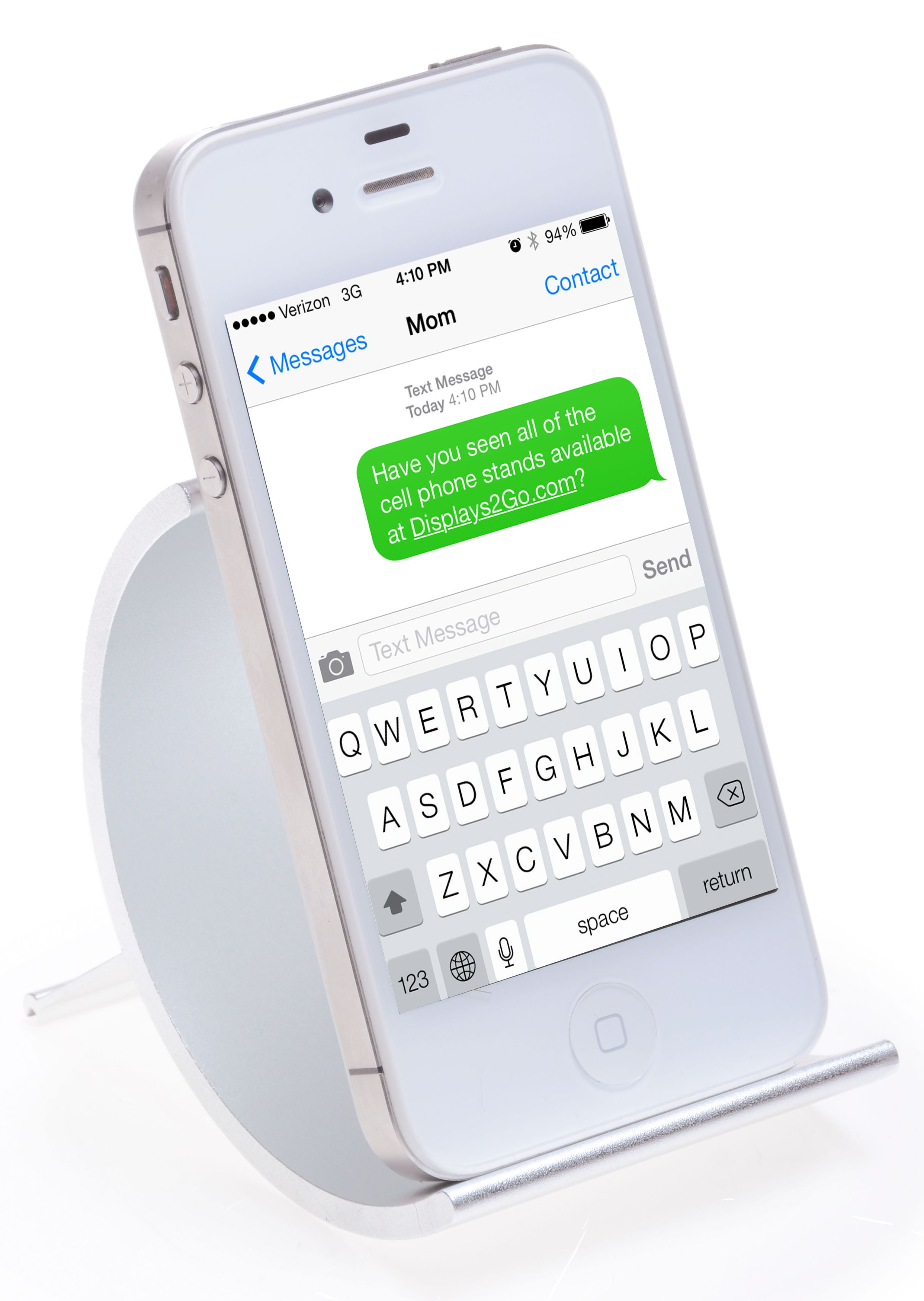 Smartphone Stand | Attractive Curved Design | Displays2Go