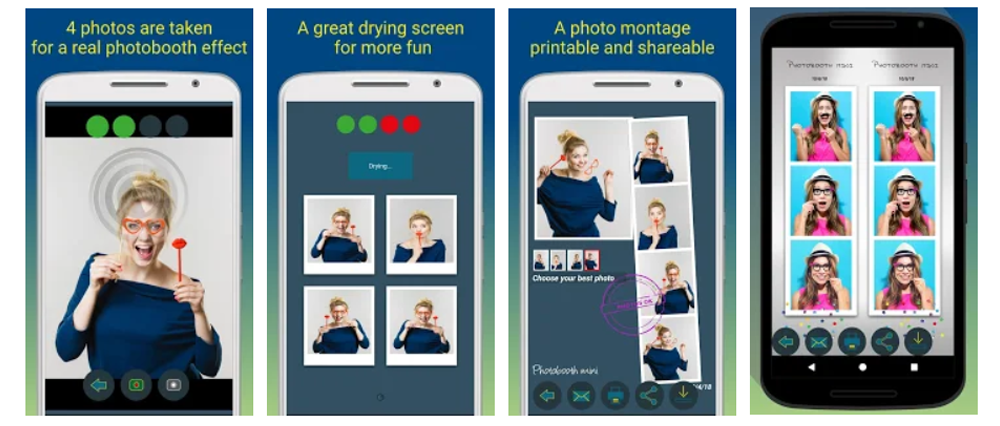Photobooth Mini App Screenshot