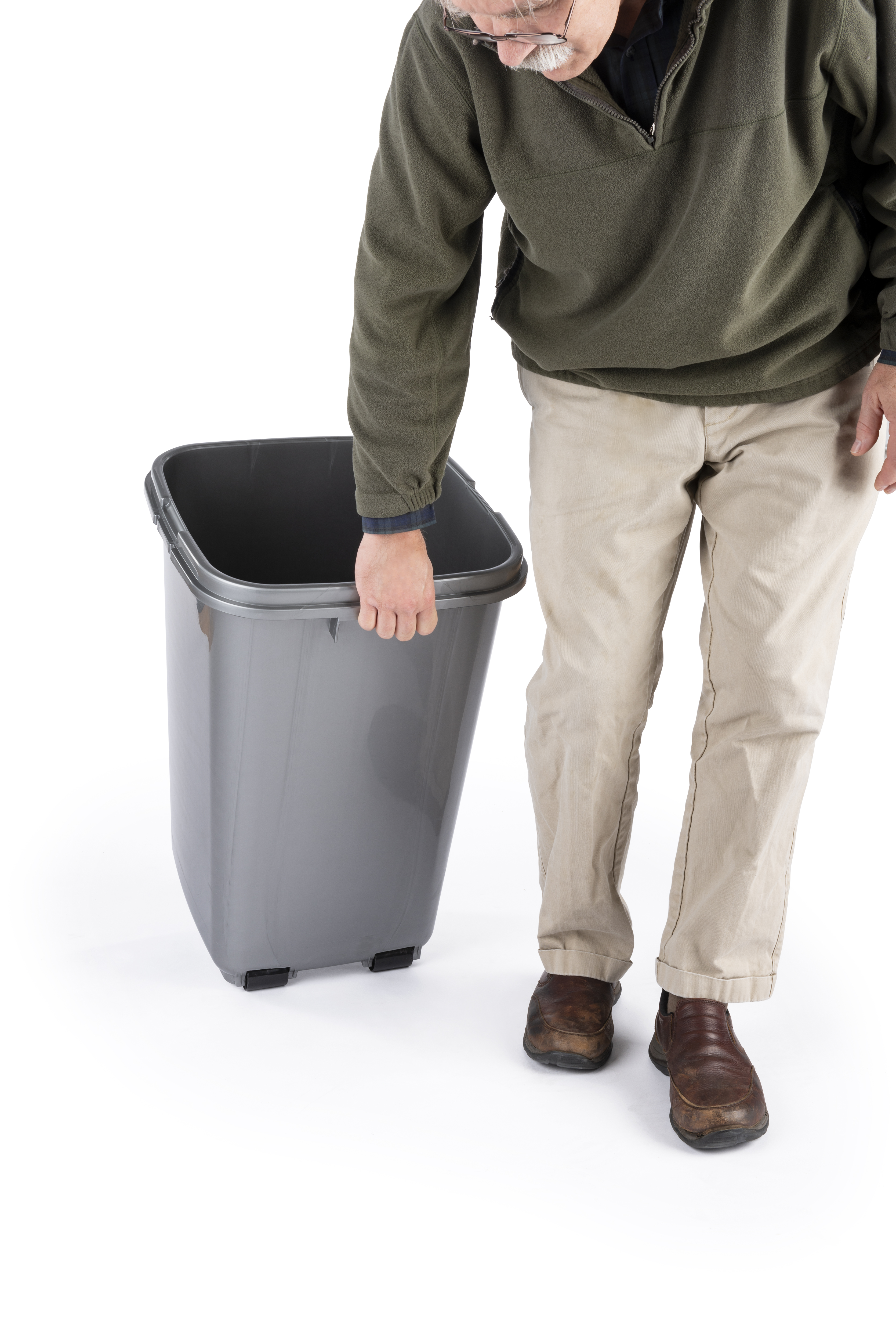 Trash Can Liner for 36 Gallon Receptacles - Gray - Image 4
