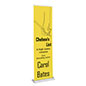 Replacement banner for the paramount retractable stand with 24 inch wide graphic panel