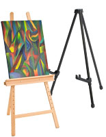 These easels are highly portable and easy to carry from room to room.