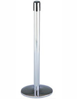 Polished Chrome Receiver Stanchion