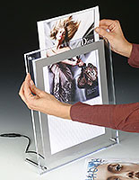 backlit picture frames