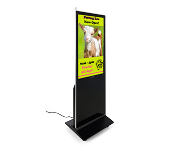 1080p lcd display advertising, digital signage 4k advertising