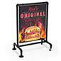 22 x 28 outdoor pipeline display sign with double sided signage 