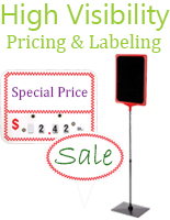 price display labeling