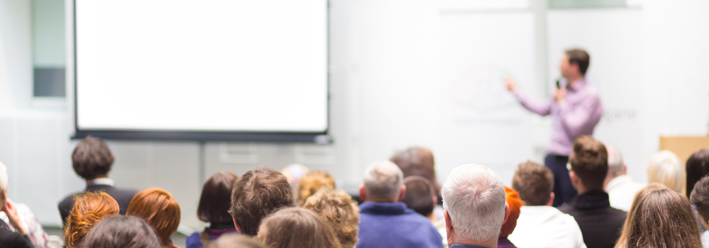 presentation work on projector