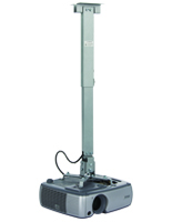 Vaulted Ceiling Projector Mount with Retractable Arm