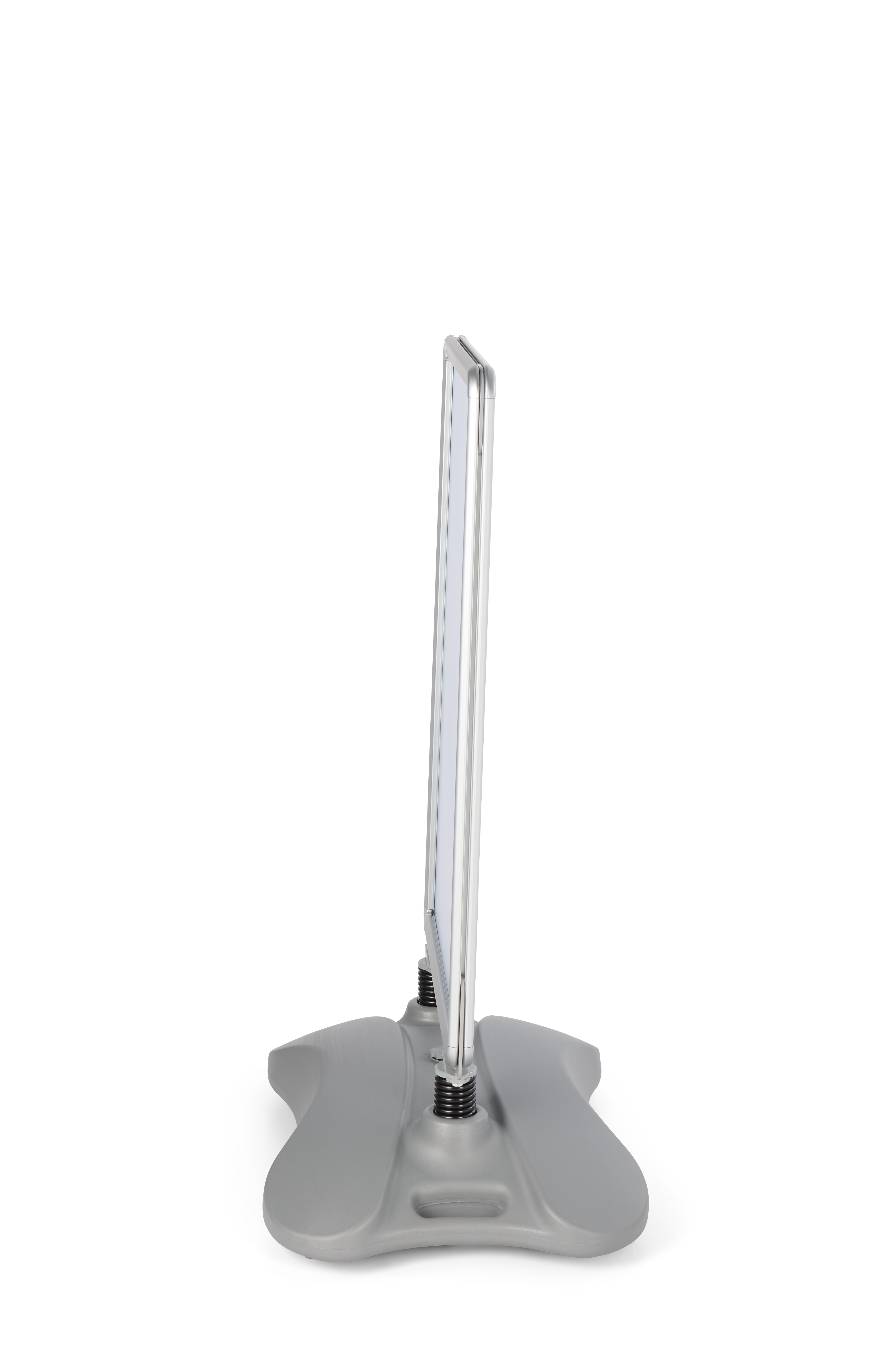 Weighted Sidewalk Sign Stand, Double Sided, Fillable Base - Gray - Image 6