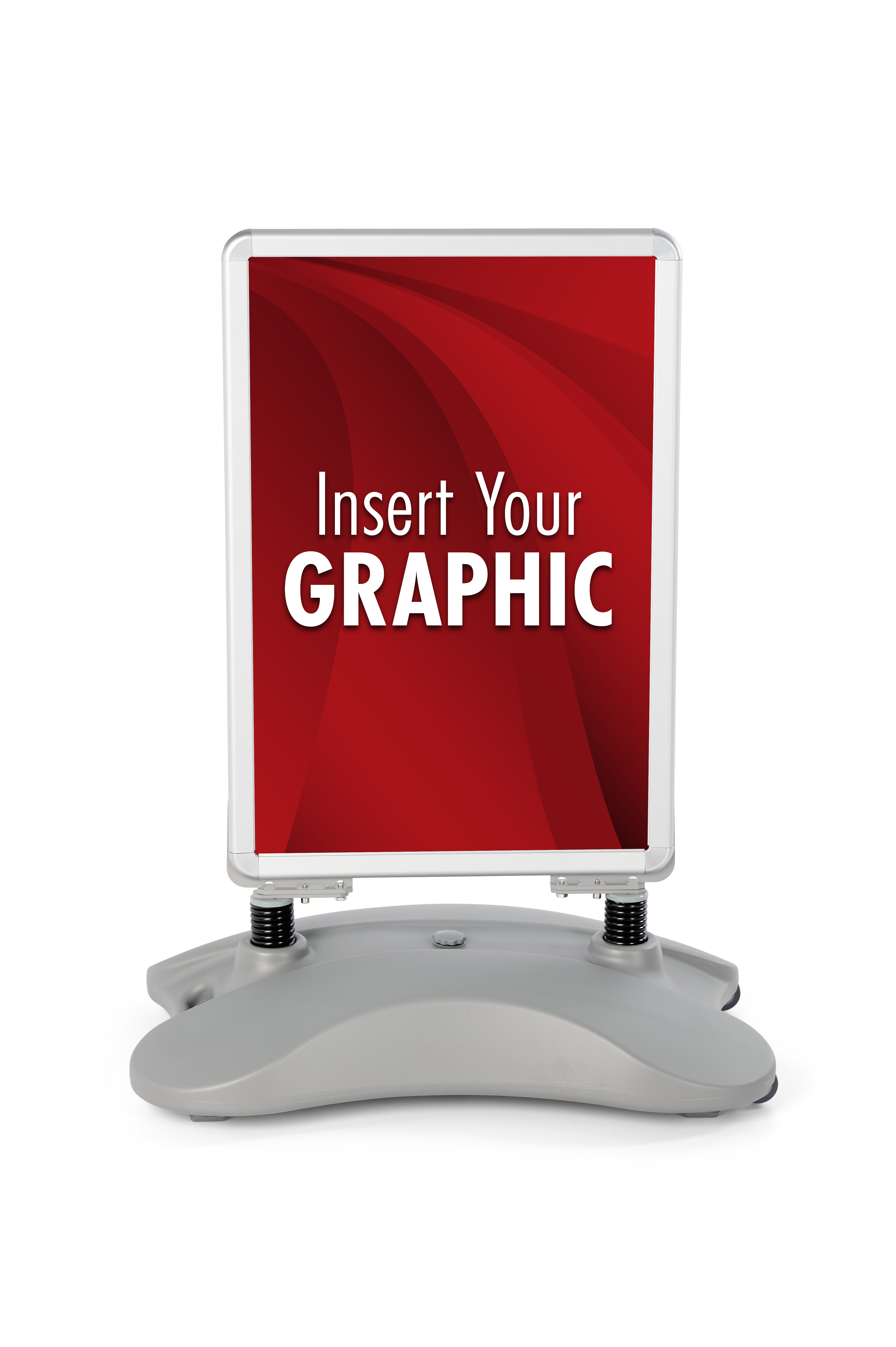 Outdoor Signs | Water Base Sign Holders With Hidden Casters | Displays2Go