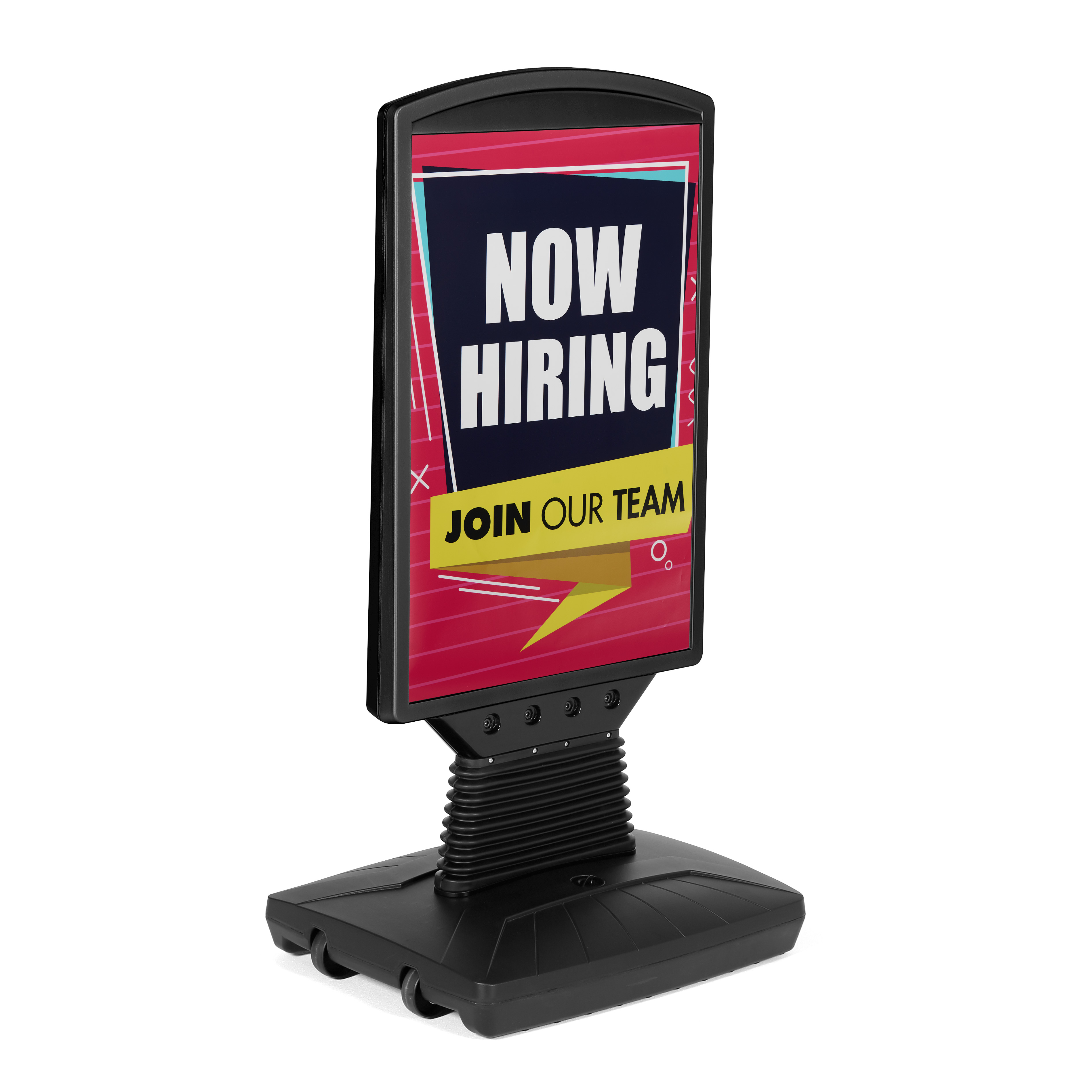 Weighted Display Frame Double Sided Sidewalk Poster Stand | Weighted Flex Base | Displays2Go