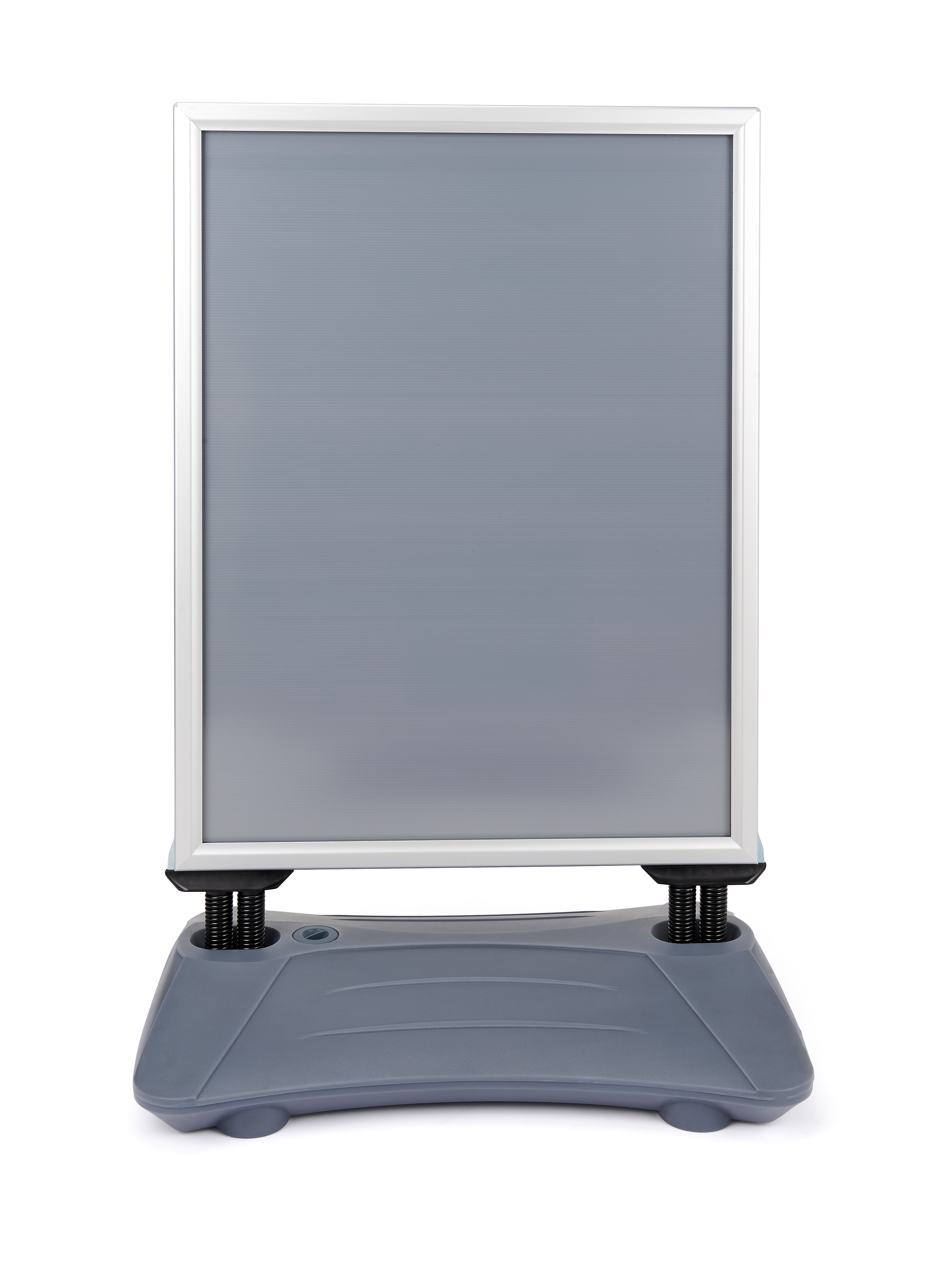 Weighted Sidewalk Sign Stand, Double Sided, Fillable Base - Image 2