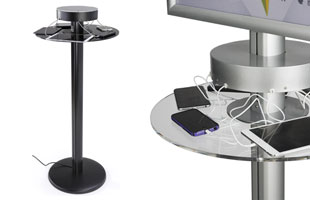 Public Device Charging Tables