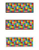 Puzzle frames in standard 18 x 24 and 13 x 39 panoramic formats