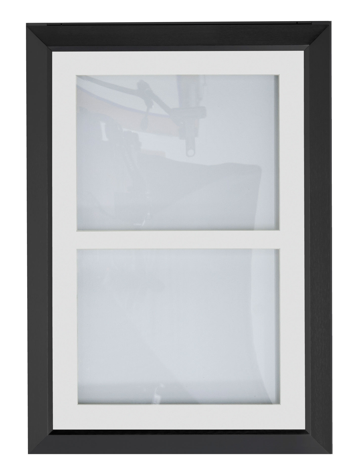 Pivot Swing Frames | (2) Panel - Matted Aluminum | Displays2Go