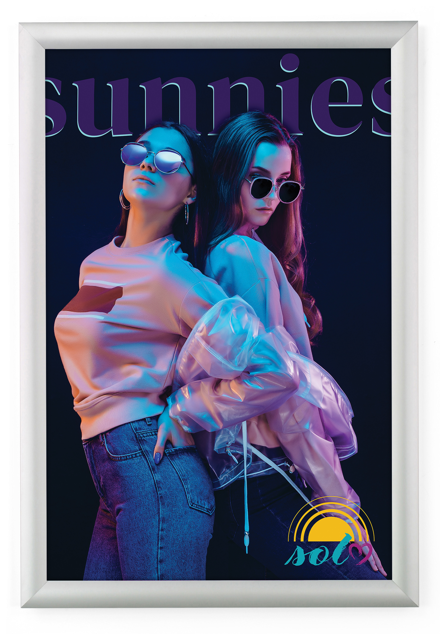 Wall Frame | Extra-Wide Profile | Displays2Go