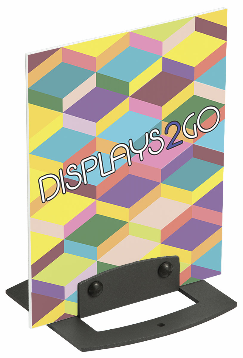 Wall Sign Clamp | Supports Rigid Graphics | Displays2Go