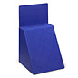 blue color cardboard suggestion box
