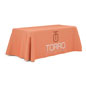 Custom rectangle table cover with full-color logo