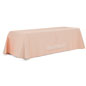 Custom rectangle table cover for corporate events