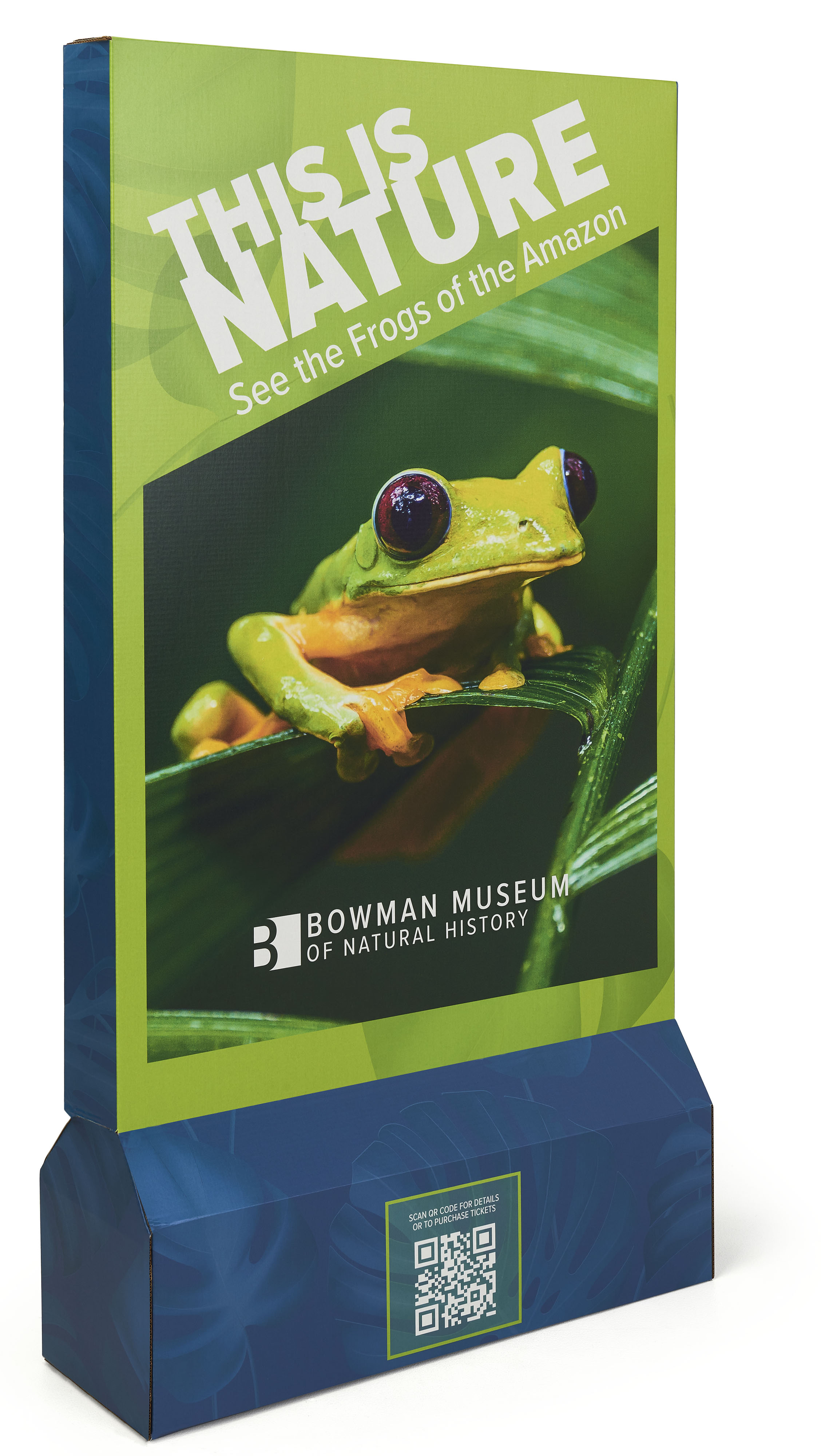 Custom Printed Cardboard Banner Stand DoubleSided Printing Displays2go