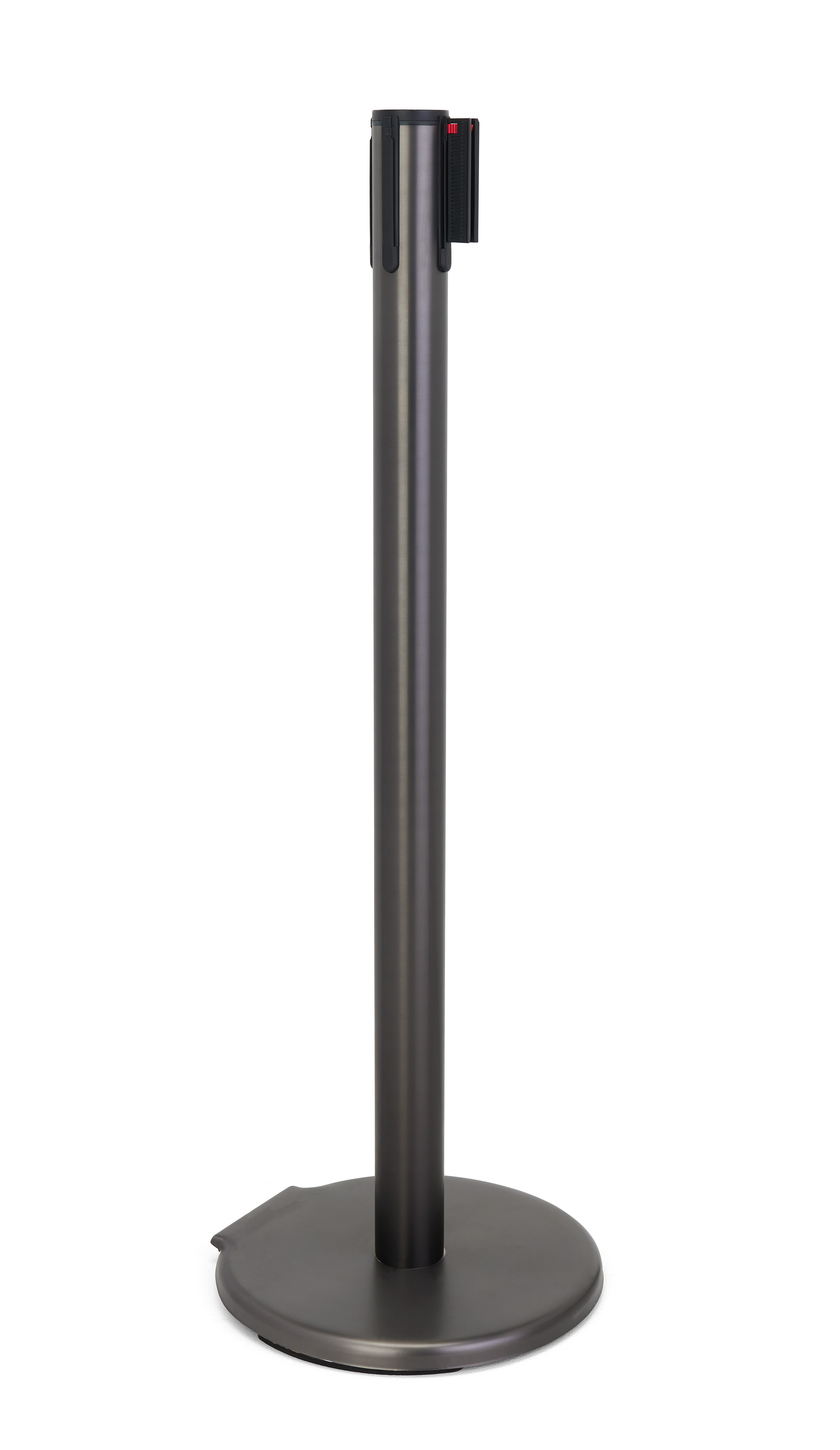 QueuePole.Deluxe 41" Stanchion Post with 10' Retractable Belt - Multiple Colors - Image 4