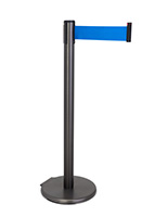 These retractable belt stanchions are 26 pounds