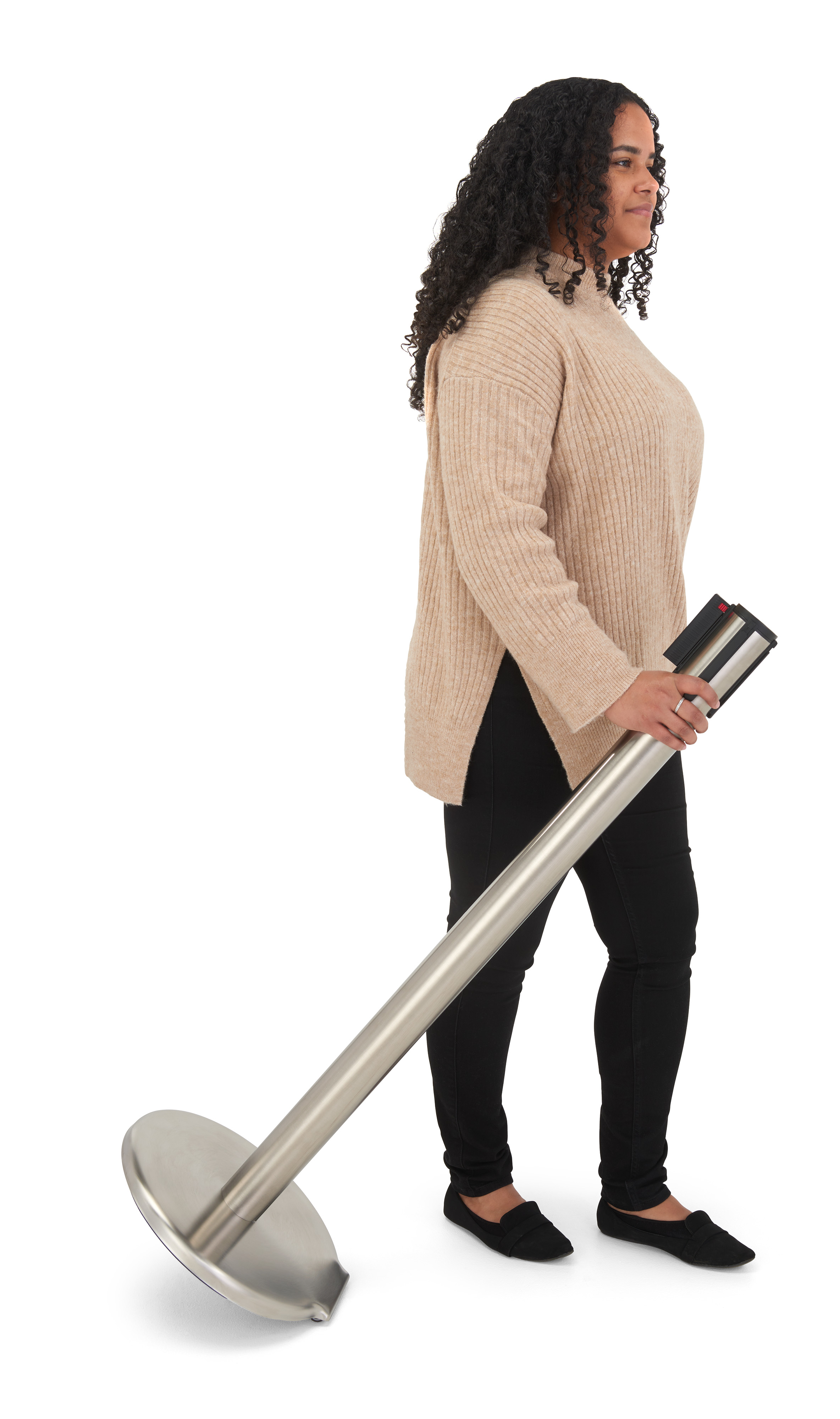 QueuePole.Deluxe 41" Stanchion Post with 10' Retractable Belt - Multiple Colors - Image 7
