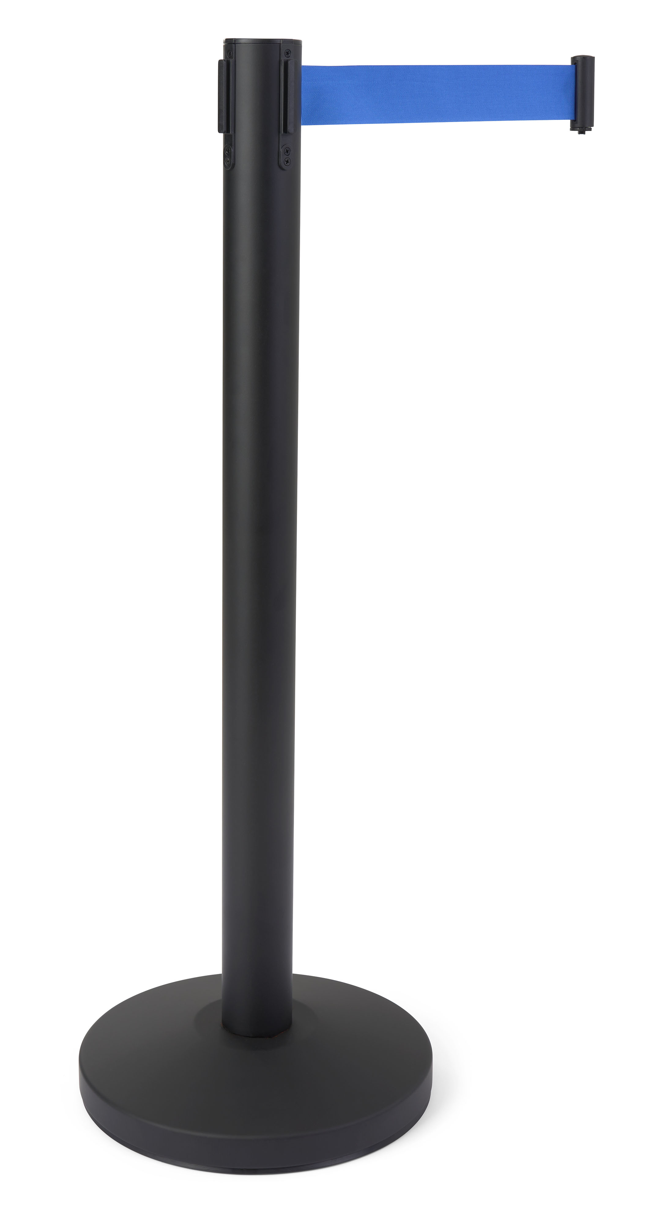 2/3/5 Meters Stainless Steel Wall Mount Stanchion Post Queue Pole Retractable Belt Barrier-1315752