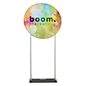 Replacement graphics for circle backdrops with dye sub printing