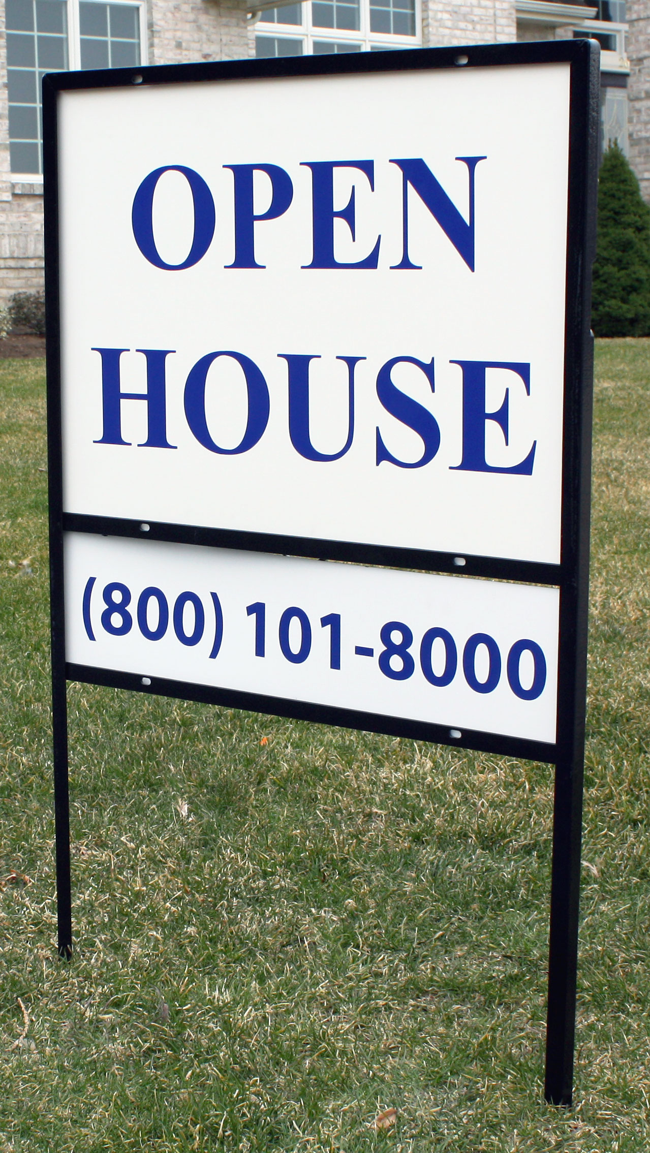 Real Estate Yard Sign w/ Dual Display Areas | Displays2go