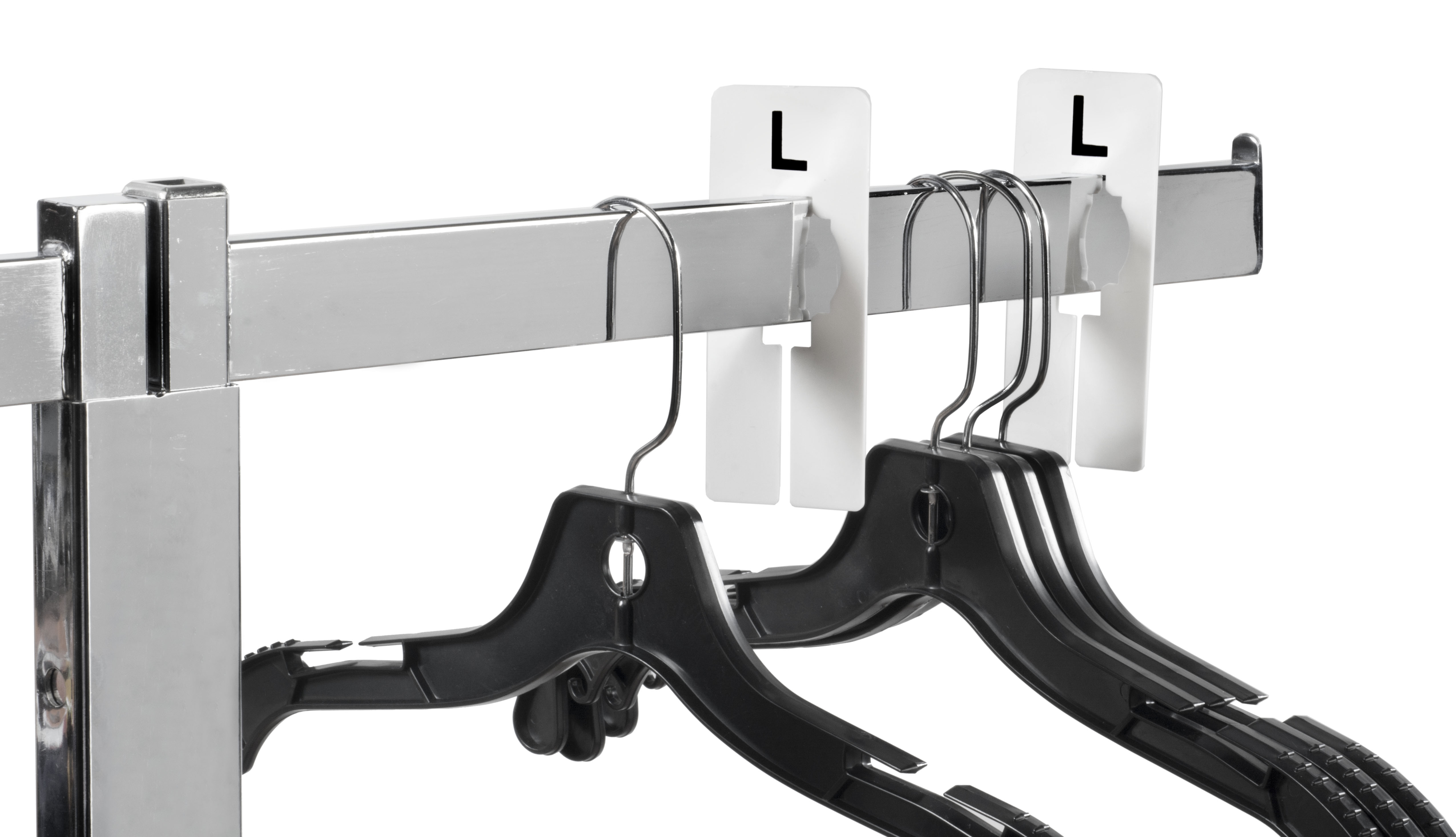 Garment Rack Divide Clothing Rack Size Dividers | Set of 100 | Displays2Go