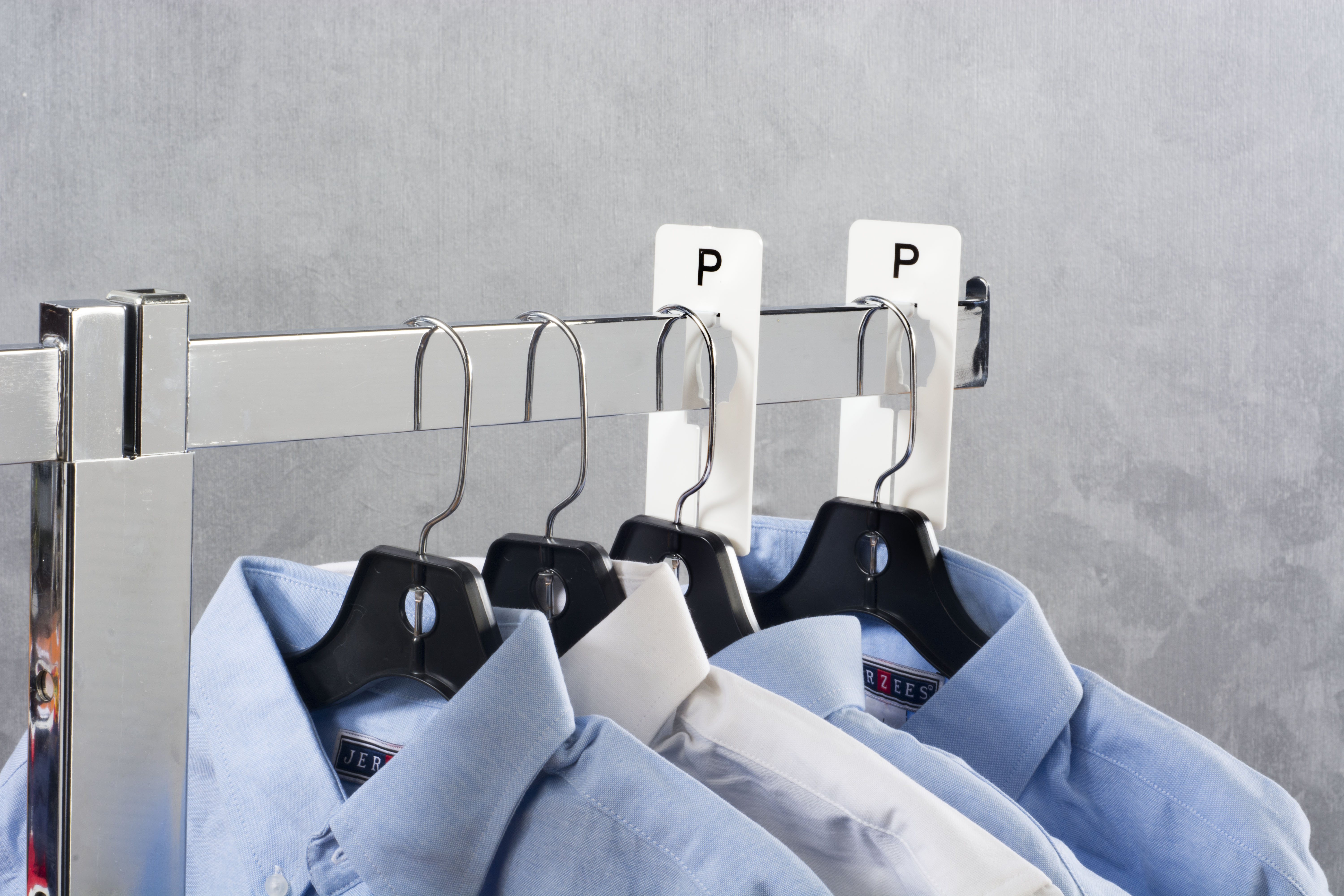 Clothing Rack Size Dividers | Plastic Markers for Retail Stores ...
