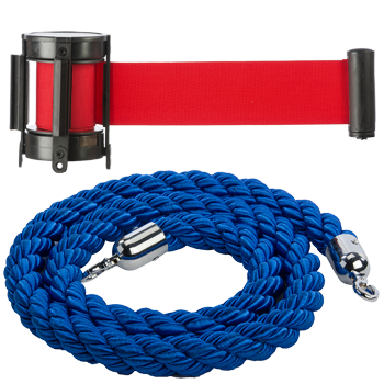 replacement bets and ropes for stanchions