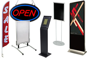 Retail display signage