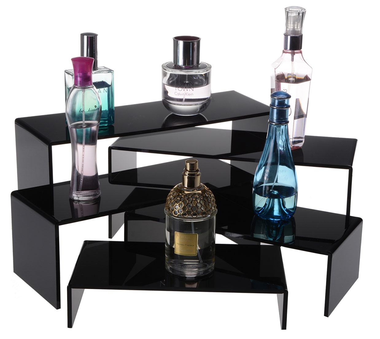 Acrylic Risers for Display | U-Shaped Countertop Stands | Displays2Go